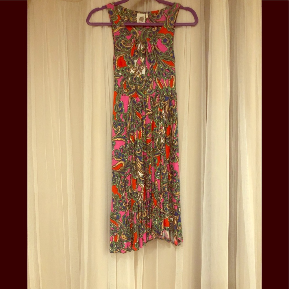 Anthropologie sleeveless summer dress. Size XS